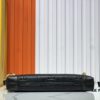 693062a7f09edb6de4c50a4e Upgraded Original M12174 Pochette Sèvres from LV Ski Collection in Sleek Gunmetal Tone