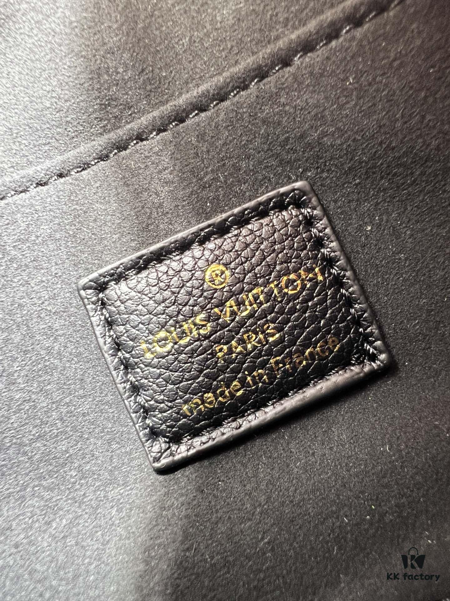 693062a8f09edb6de4c50a52 Upgraded Original M12174 Pochette Sèvres from LV Ski Collection in Sleek Gunmetal Tone