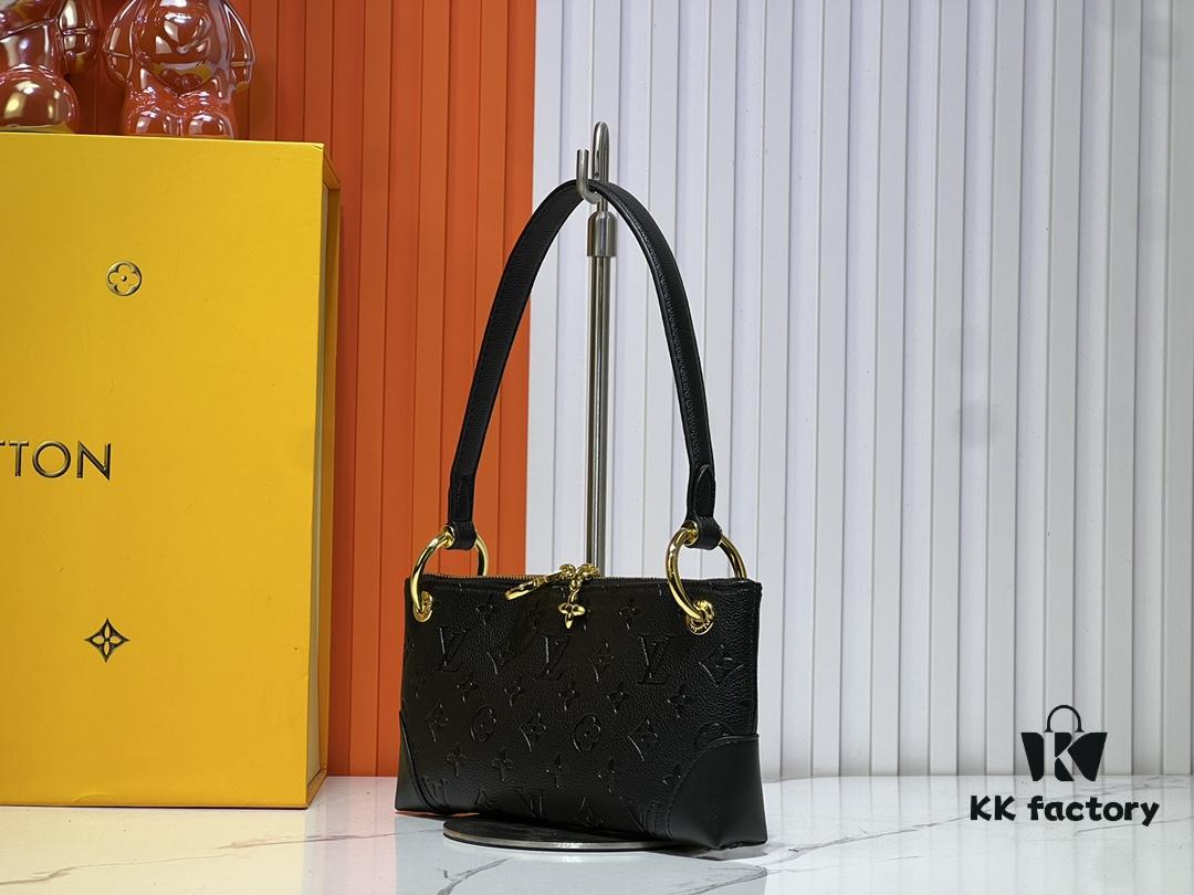 693062acf09edb6de4c50a58 Upgraded Original M12174 Pochette Sèvres from LV Ski Collection in Sleek Gunmetal Tone