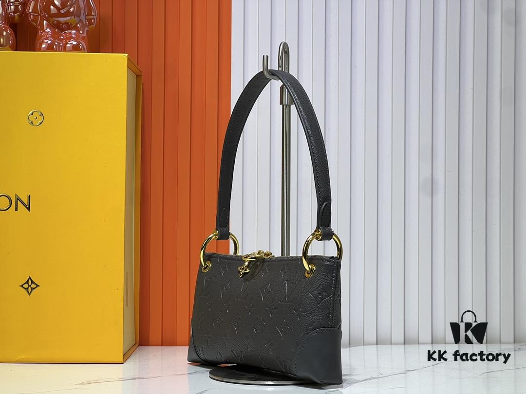 693062adf09edb6de4c50a5b Upgraded Original M12174 This Pochette Sèvres Belongs to the LV Ski Collection, Ready to Shine in a 'Sparkling' Gunmetal Tone