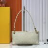 693062b1f09edb6de4c50a66 Upgraded Original M12174 Pochette Sèvres from LV Ski Collection in Shiny Gunmetal Tone