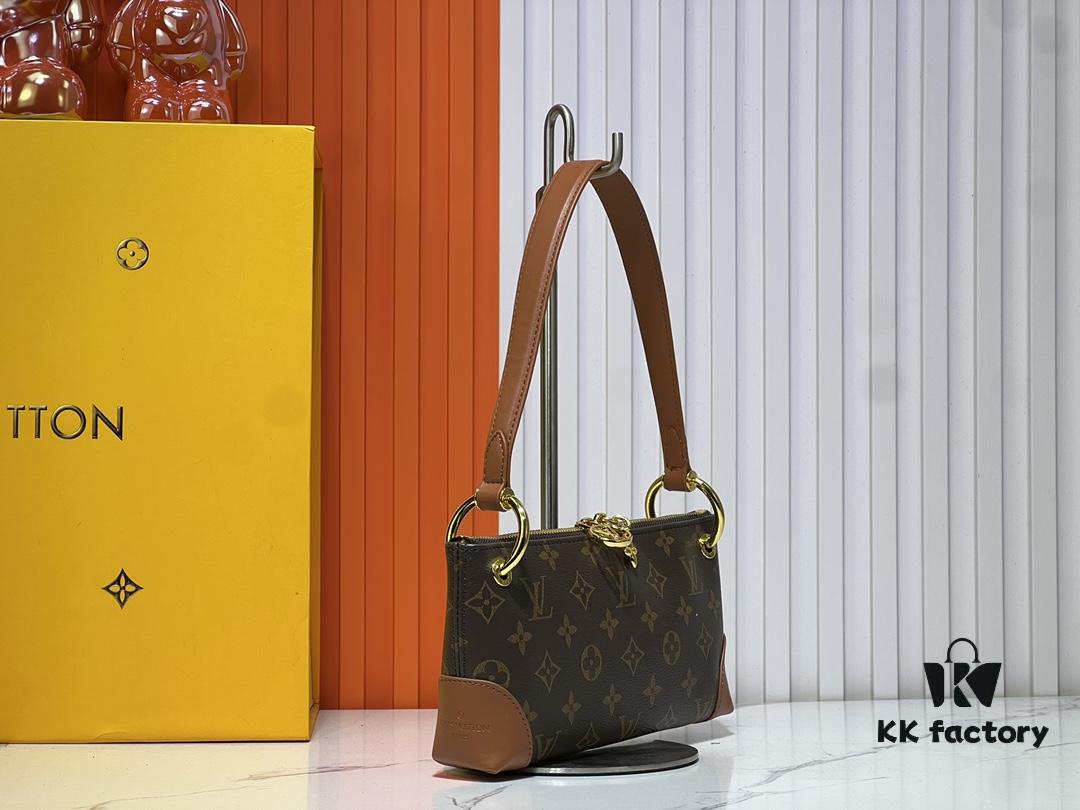 693062b4f09edb6de4c50a6c Upgraded Original M12174 This Pochette Sèvres Belongs to the LV Ski Collection, Ready to Shine in a 'Sparkling' Gunmetal Tone