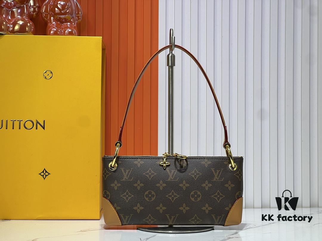 693062b7f09edb6de4c50a75 Upgraded Original M12174 This Pochette Sèvres Belongs to the LV Ski Collection, Ready to Shine in a 'Sparkling' Gunmetal Tone