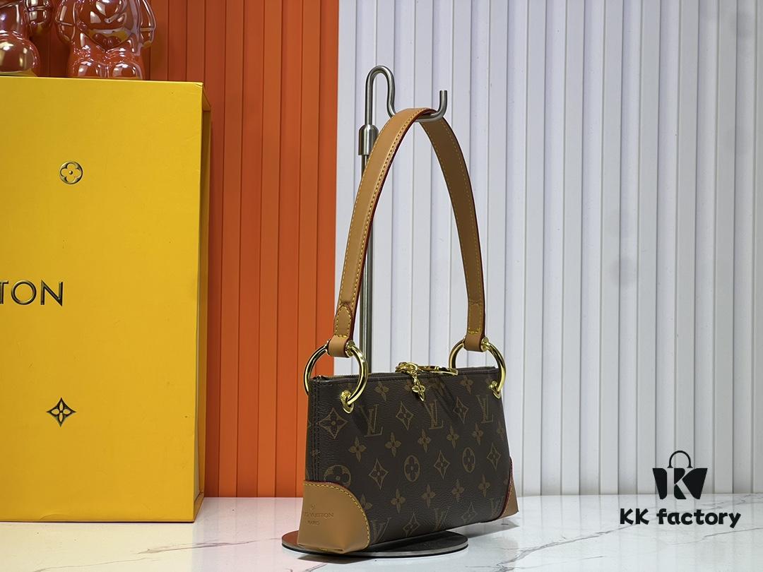 693062b7f09edb6de4c50a76 Upgraded Original M12174 This Pochette Sèvres Belongs to the LV Ski Collection, Ready to Shine in a 'Sparkling' Gunmetal Tone