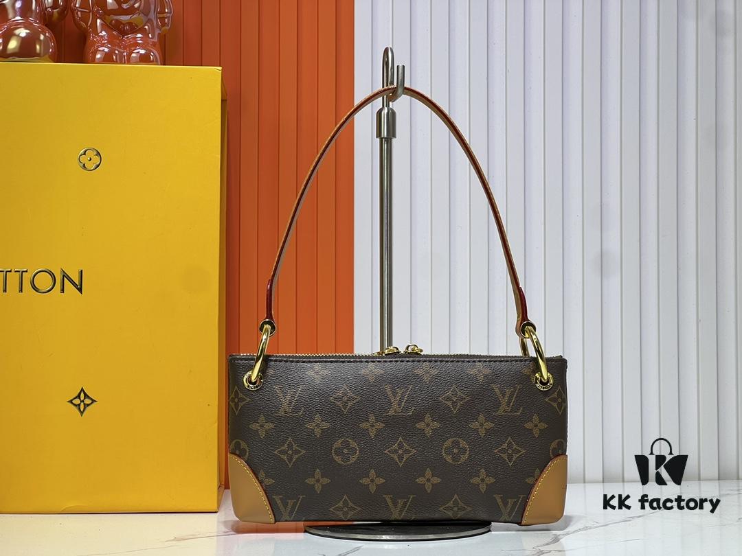 693062b9f09edb6de4c50a79 Upgraded Original M12174 This Pochette Sèvres Belongs to the LV Ski Collection, Ready to Shine in a 'Sparkling' Gunmetal Tone