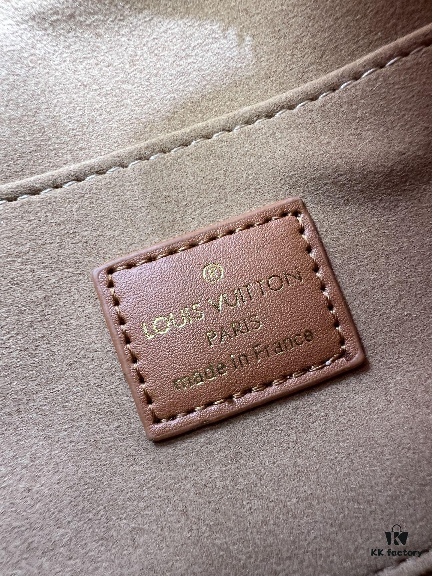 693062bbf09edb6de4c50a7f Upgraded Original M12174 This Pochette Sèvres Belongs to the LV Ski Collection, Ready to Shine in a 'Sparkling' Gunmetal Tone