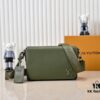 Upgraded Original [Takeoff Small Aer Messenger Bag] M25125 24769 57080 Black Military Green