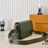 Upgraded Original [Takeoff Small Aer Messenger Bag] M25125 24769 57080 Black Military Green