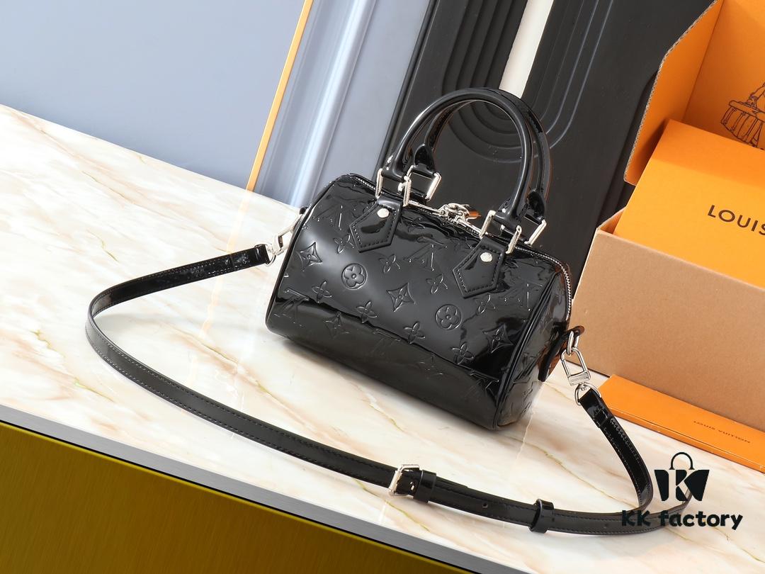 693062d3f09edb6de4c50ab2 Upgraded Original M11987 M46234 Speedy Bandoulière 20 Handbag from LV Ski Collection