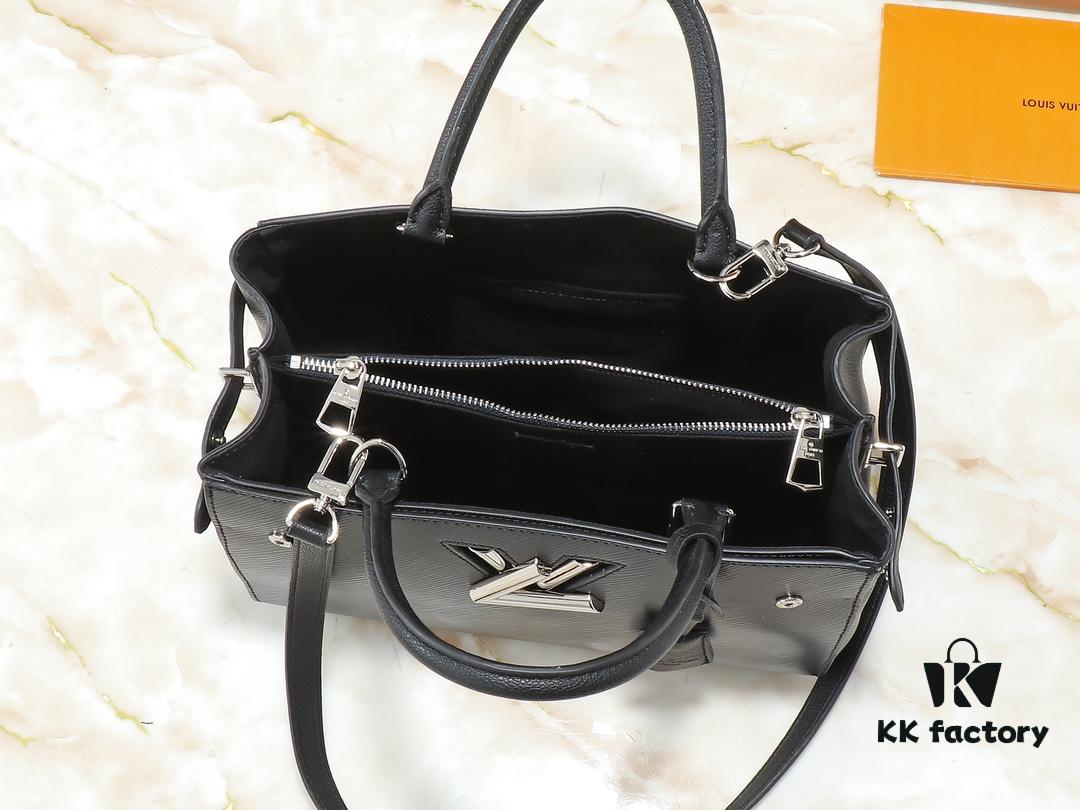 693062e1f09edb6de4c50ace Upgraded Original Version M54811 M54810 This Twist Tote Bag Features Modern Silhouettes and Luxurious Design Elements Such as the Classic LV Twist Lock and Crossbody Strap, Destined to Become a New Center of Attention