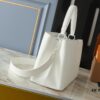 693062f7f09edb6de4c50afc Upgraded Original M24880 M24879 M24620 M24607 Black Out Capucines Souple Large Handbag