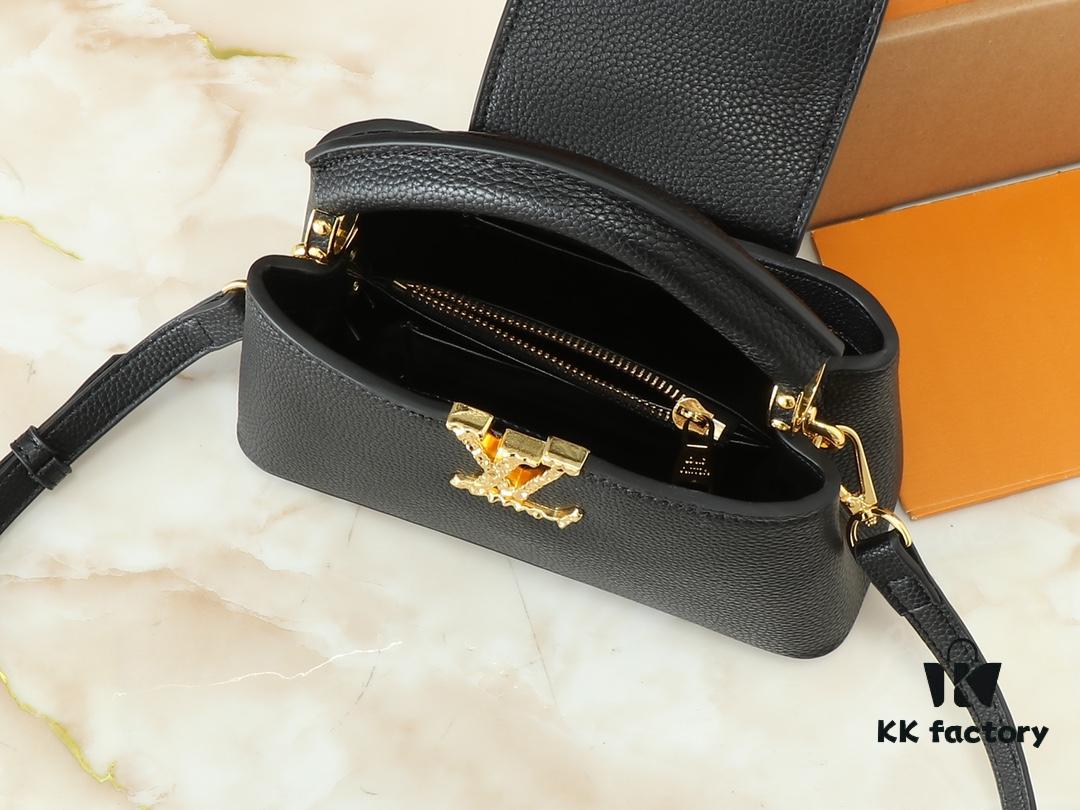 693062fff09edb6de4c50b0a Upgraded Original M24671 M24666 M24664 Capucines East West Mini Bag