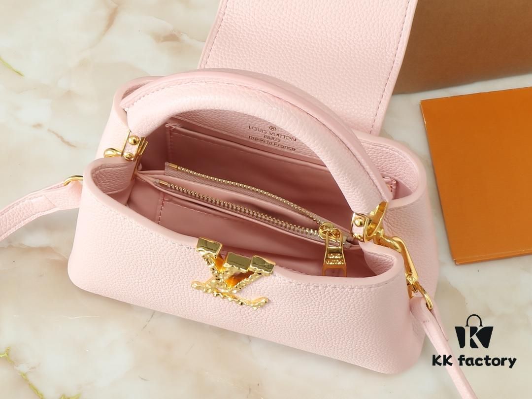 69306307f09edb6de4c50b20 Upgraded Original M24671 M24666 M24664 Capucines East West Mini Bag