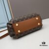 6930631df09edb6de4c50b54 New LV Monogram Leather Handheld Shoulder Crossbody Bag Model 58188, Long Strap Included, 2022 New Fashion Women's Bag with Large Capacity