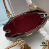 New LV Monogram Leather Handheld Shoulder Crossbody Bag Model 58188 with Long Strap, 2022 New Fashion Women's Bag, Monogram Genuine Leather Shoulder Strap, Large Capacity [Strong] Size 33-22-16cm