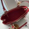 New LV Monogram Leather Handheld, Shoulder and Crossbody Bag Model 58188 with Long Strap, 2022 New Fashion Women's Bag, Monogram Genuine Leather Shoulder Strap, Large Capacity [Strong], Size 33-22-16cm