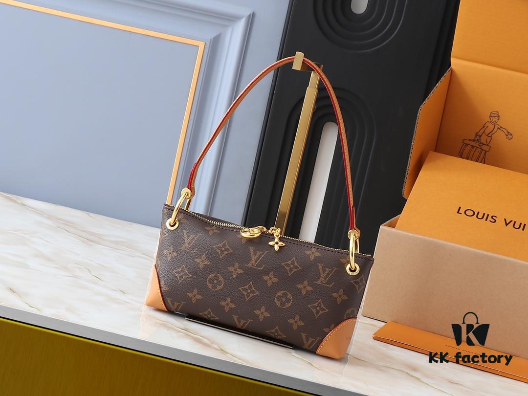 69306324f09edb6de4c50b68 Upgraded Original M12174 This Pochette Sèvres Belongs to the LV Ski Collection, Ready to Shine in a 'Sparkling' Gunmetal Tone