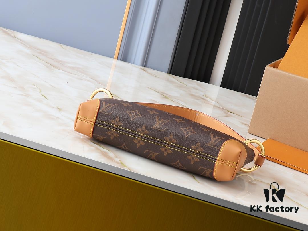 69306325f09edb6de4c50b6b Upgraded Original M12174 This Pochette Sèvres Belongs to the LV Ski Collection, Ready to Shine in a 'Sparkling' Gunmetal Tone