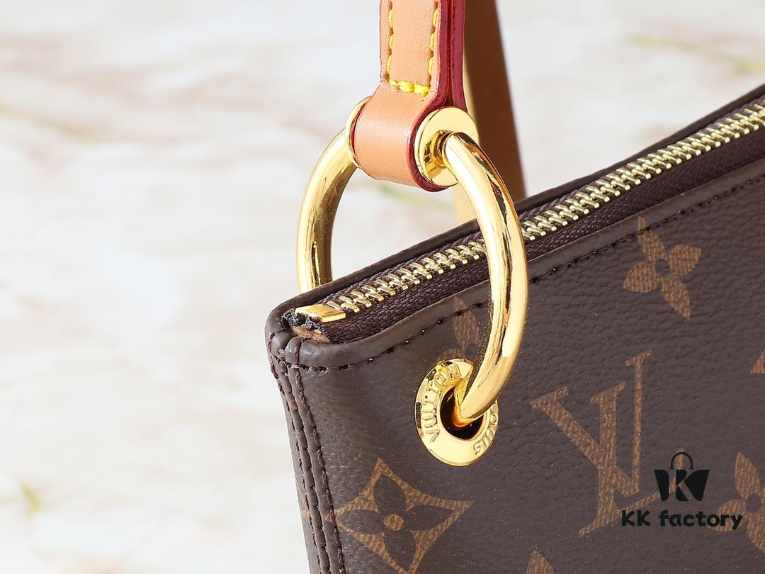 69306326f09edb6de4c50b6c Upgraded Original M12174 This Pochette Sèvres Belongs to the LV Ski Collection, Ready to Shine in a 'Sparkling' Gunmetal Tone