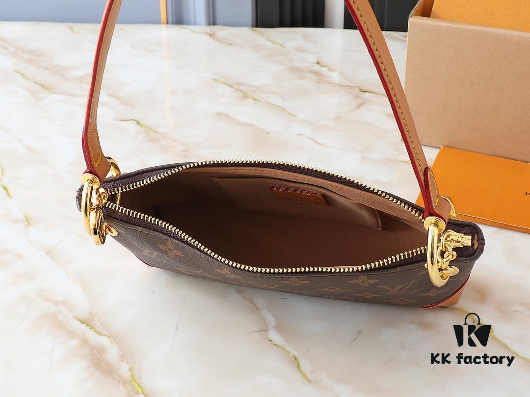 69306326f09edb6de4c50b6e Upgraded Original M12174 This Pochette Sèvres Belongs to the LV Ski Collection, Ready to Shine in a 'Sparkling' Gunmetal Tone