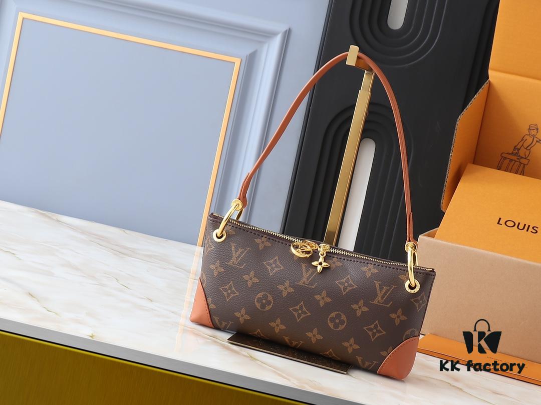 69306329f09edb6de4c50b74 Upgraded Original M12174 This Pochette Sèvres Belongs to the LV Ski Collection, Ready to Shine in a 'Sparkling' Gunmetal Tone