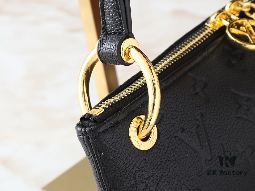 6930632df09edb6de4c50b7f Upgraded Original M12174 Pochette Sèvres from LV Ski Collection in Shiny Gunmetal Tone