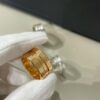 693063d36e68136f4d9a43c9 New Chopard Ice Cube Series, Wide Polished Ice Ring, CNC Precision Carved Version (Same as Zhang Linghe's Style)