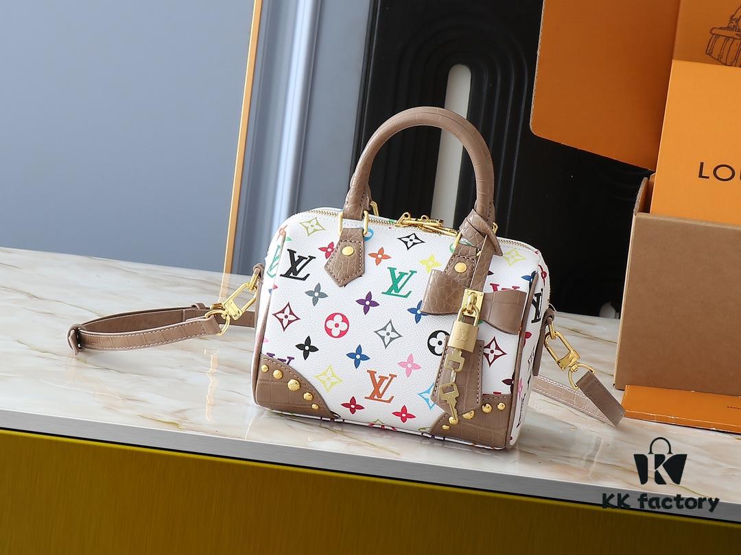 693063fb6e68136f4d9a43da Upgraded Original Crocodile-Texture M58953 M46234 M46222 Speedy Bandoulière 20 Handbag
