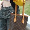693064076e68136f4d9a43ec Color-Changing Yellow Leather Bag 🔥 Authentic Quality, High-End Craftsmanship, Highly Recommended, Mother-and-Child Pouch, Extremely Practical, Louis Vuitton-Style Interior, Original Sample Cut, Louis Vuitton LV New Women's Shoulder Bag, Round Barrel Bag M42238, Size 23*26*16cm 💪💪💪