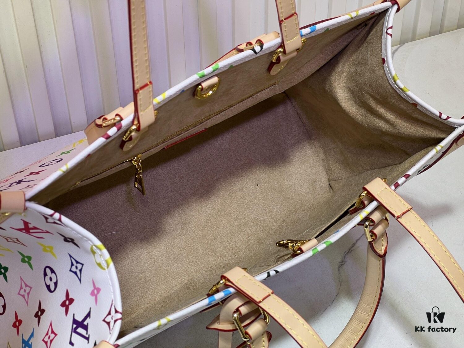 693064076e68136f4d9a43ed Upgraded Original M13079 Louis Vuitton x Takashi Murakami Reimagined OnTheGo MM Handbag
