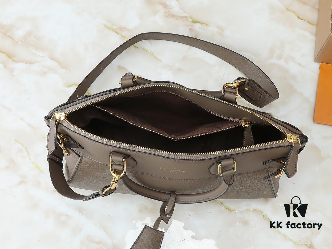 693064126e68136f4d9a43fd Upgraded Original Lock It MM Bag in M11214 Green, M22914 Black, M22925 Brown, M23061 Beige, M22927 Grayish Brown