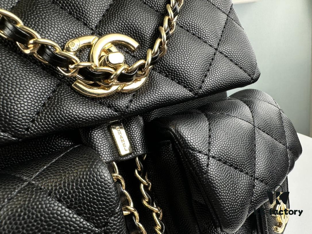 New Chanel 23P Little Frog Posterior Chanel Backpack – Perfect for Travel and Stylish Pairing!