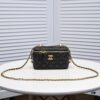693064346e68136f4d9a4438 Chanel 2022 Autumn/Winter New Arrival Gold Ball Makeup Compact Mini Storage Box