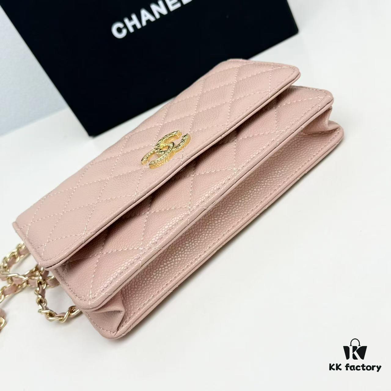 6930643a6e68136f4d9a443f New Color CF Series Caviar Calfskin Smooth Lamb Leather Chanel Classic WOC Fortune Bag