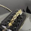 6930644a6e68136f4d9a444f Bestselling Upgraded Chanel-Style Box Makeup Bag with Rhinestone Handle