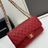 693064616e68136f4d9a446d Chanel Classic CF1112, Calf Grain Leather, Electroplated Hardware with Special Glaze Sealing for Long-Lasting Color Retention, Premium Custom Replica Level