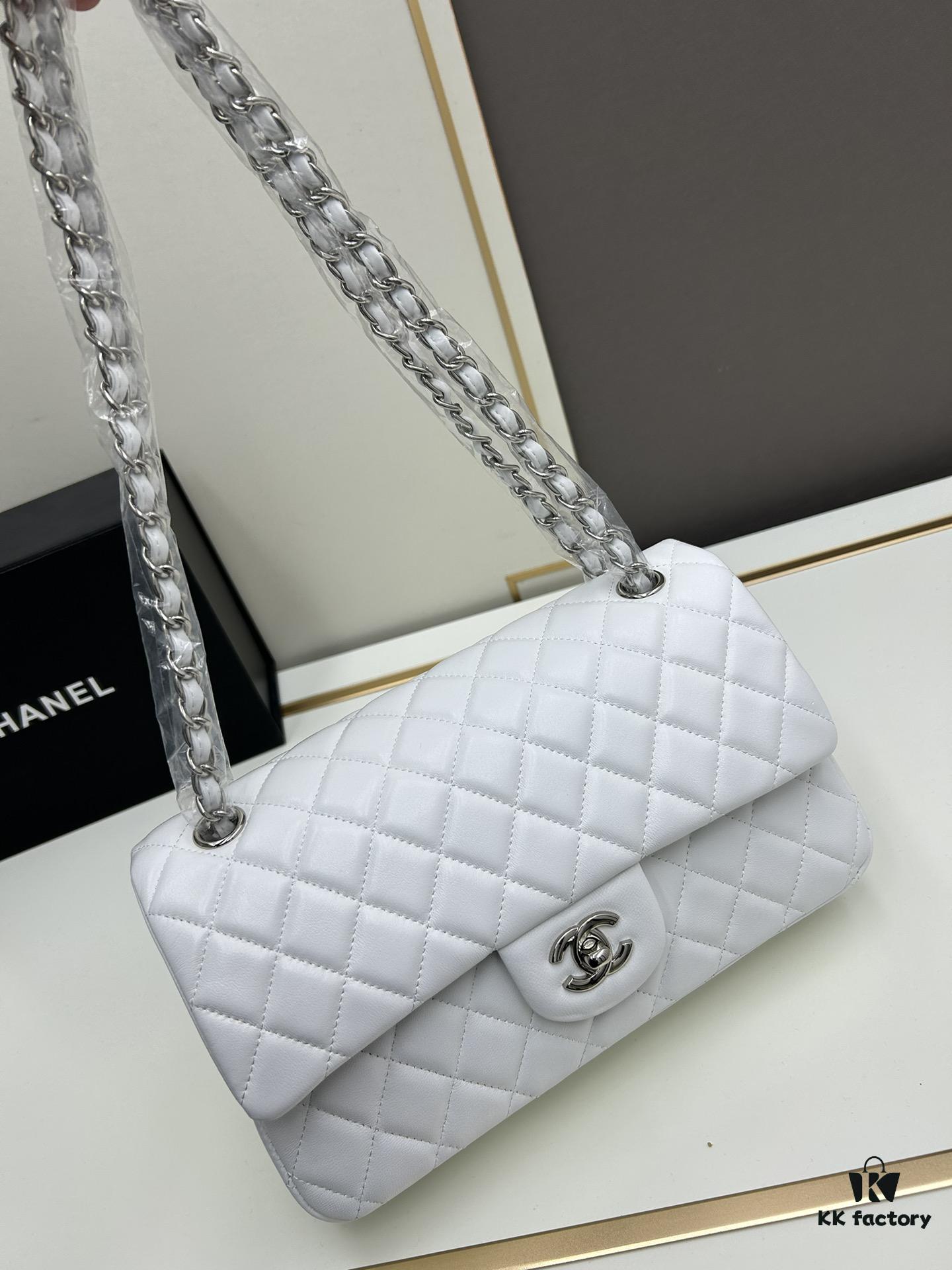 693064726e68136f4d9a447d Chanel Classic CF1112 Lambskin Electroplated Hardware with Glazed Finish, Durable and Fade-Resistant, Premium Cowhide Gold Tone Clasp – Authentic Custom Grade, Overseas Authorized Purchase