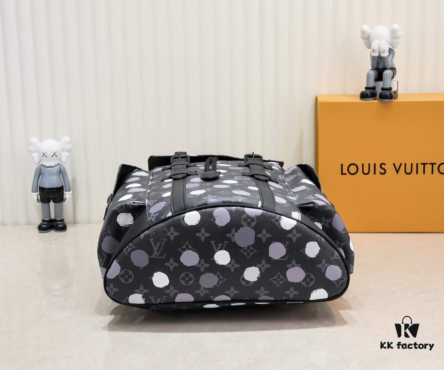 693064956e68136f4d9a44a9 LV x YK Christopher Medium Backpack M46403 M41379