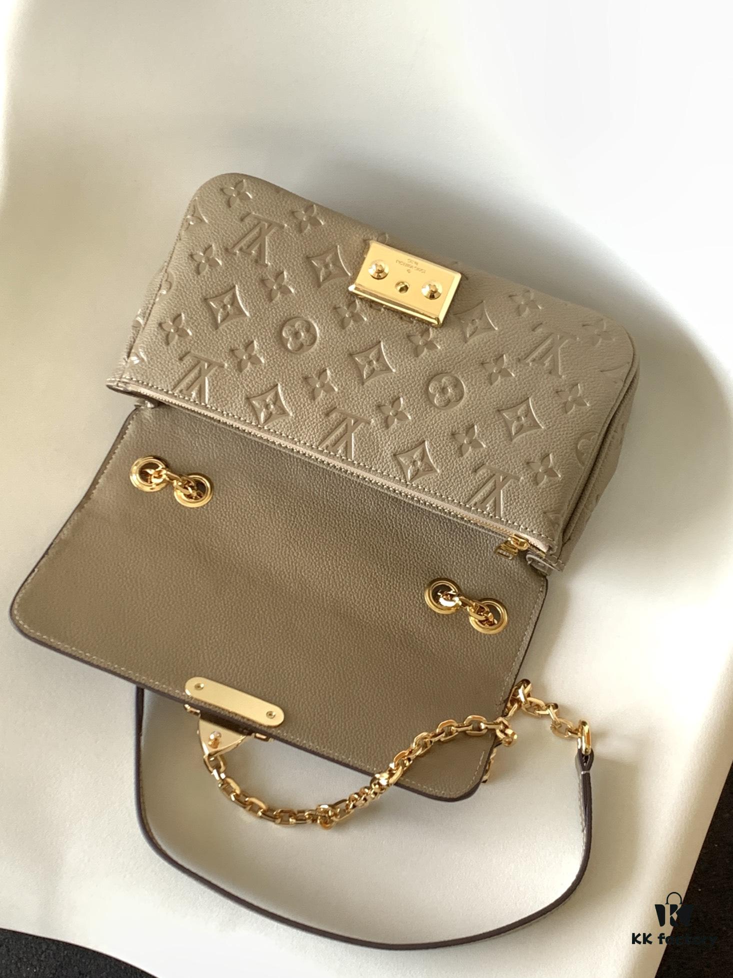 6930649c6e68136f4d9a44b1 Louis Vuitton Marceau Chain Bag in Black M46200, Gray M46199, and Cream White M46201