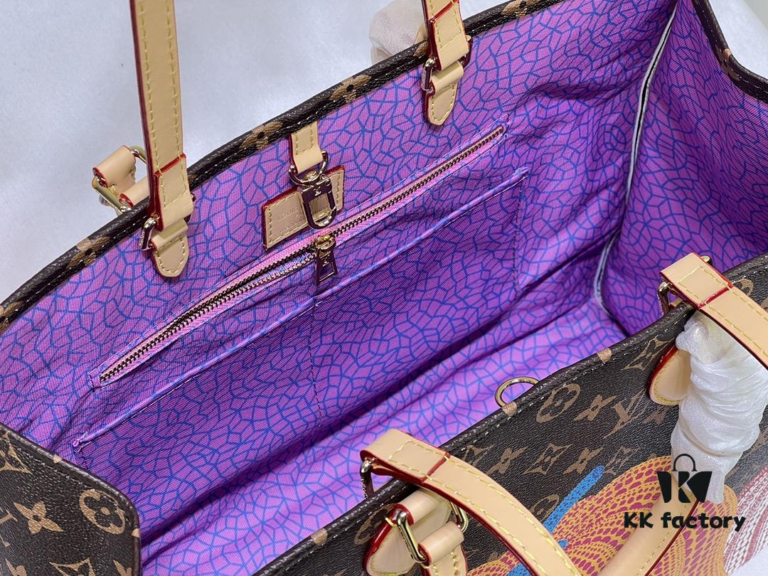 6930649f6e68136f4d9a44b4 M46467 M44571 LV x YK OnTheGo Large Tote Bag