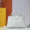 693064c16e68136f4d9a44e9 M24880 M24607 Black Out Capucines Souple Large Handbag