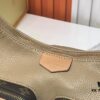 693064c86e68136f4d9a44fb Upgraded Original M12697 Full Leather Khaki Monogram Bag, Floral Material, Classic Canvas with Wide Adjustable Strap