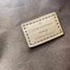 693064cc6e68136f4d9a4502 Upgraded Original M12697 Full Leather Khaki Monogram Bag, Floral Material, Classic Canvas with Wide Adjustable Strap