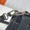 693064cc6e68136f4d9a4503 Upgraded M11607 Full Leather Black M11533 Monogram Gradient Steamer Crossbody Bag