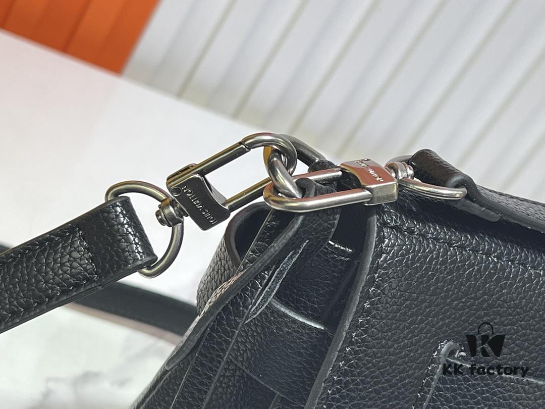 693064cc6e68136f4d9a4503 Upgraded M11607 Full Leather Black M11533 Monogram Gradient Steamer Crossbody Bag