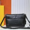 693064cc6e68136f4d9a4504 Upgraded M11607 Full Leather Black M11533 Monogram Gradient Steamer Crossbody Bag