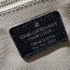 693064cf6e68136f4d9a450a Upgraded M11607 Full Leather Black M11533 Monogram Gradient Steamer Crossbody Bag