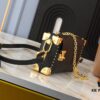 693064d46e68136f4d9a4514 Upgraded Original M46356 M46358 2025 Spring Runway Horizontal Mini Trunk LV Side Trunk Eileen Gu Box Bag