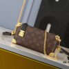 Upgraded Original M46356 M46358 2025 Spring Runway Style Horizontal Mini Trunk LV Side Trunk Eileen Gu Box Bag