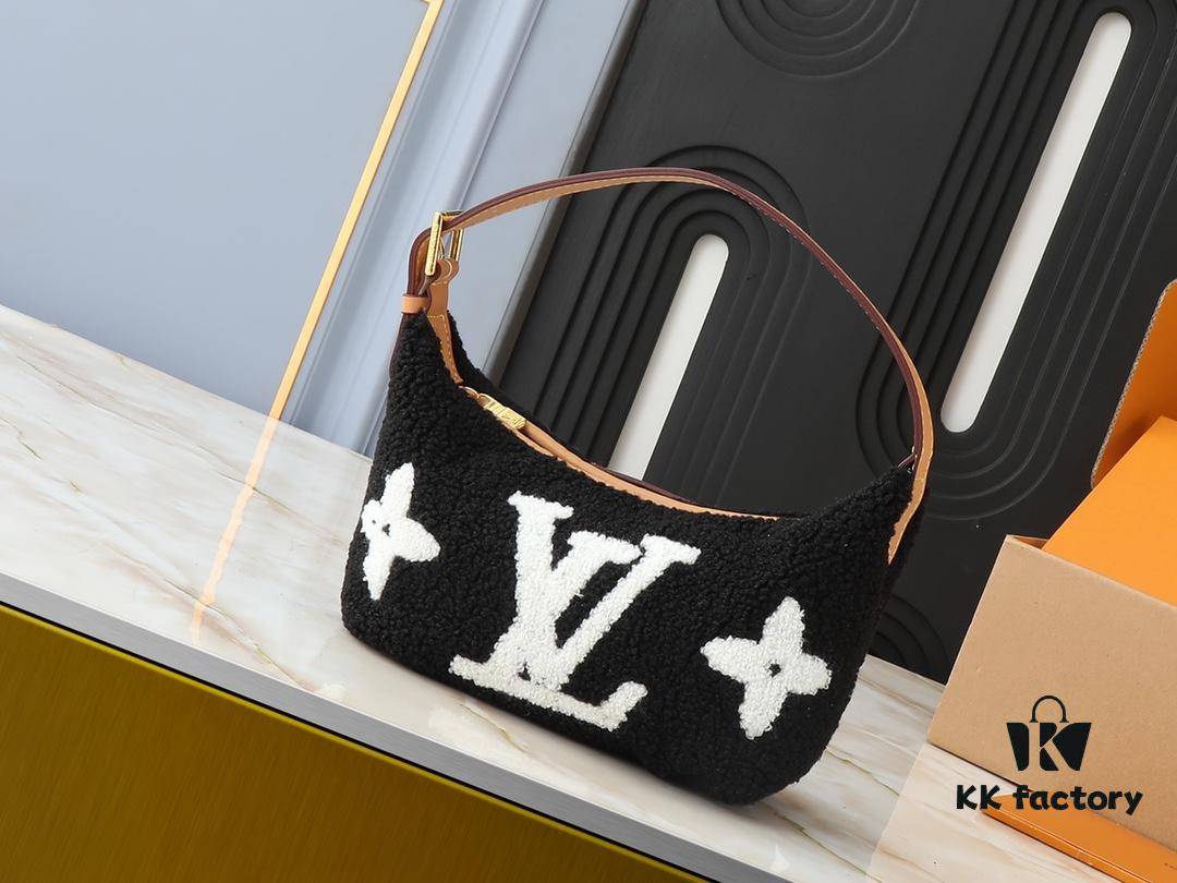 693064e36e68136f4d9a4535 Upgraded Original M11920 LV Ski Collection Hills Pochette Clutch with Shimmering Metallic Accents